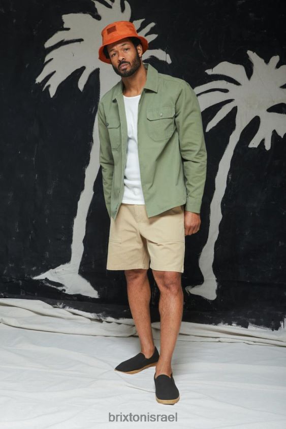 חוֹל לבוש LJ8VJ161 עודף קצר גברים Brixton