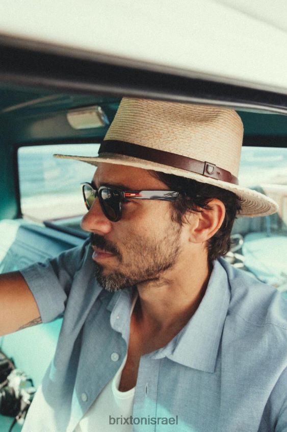 טִבעִי אביזרים LJ8VJ175 מסר קש פדורה גברים Brixton