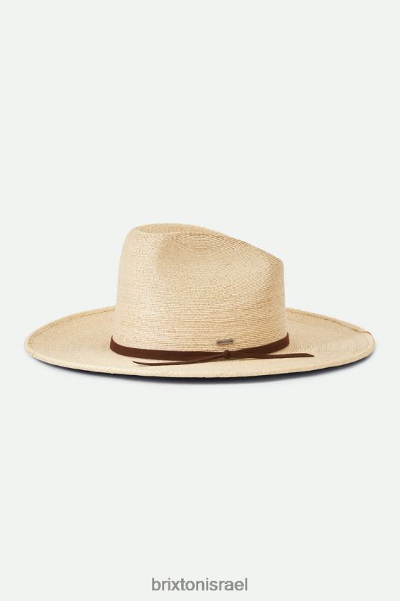 טִבעִי אביזרים LJ8VJ207 כובע בוקרים של סדונה קש רזרבה לִשְׁנֵי הַמִינִים Brixton