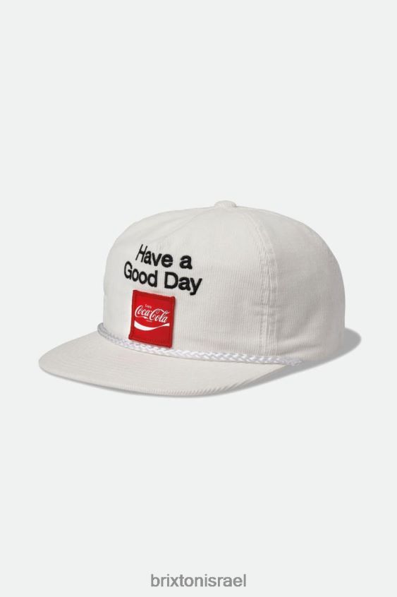 לבן אביזרים LJ8VJ264 קוקה קולה יום טוב hp cap גברים Brixton