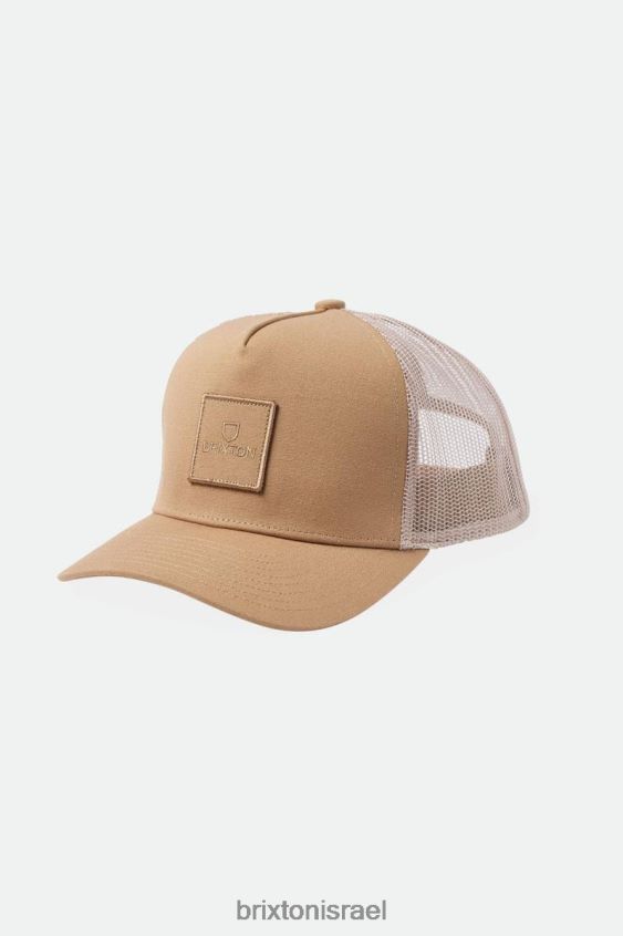 חוֹל אביזרים LJ8VJ275 כובע משאית אלפא בלוק נטפלוס גברים Brixton