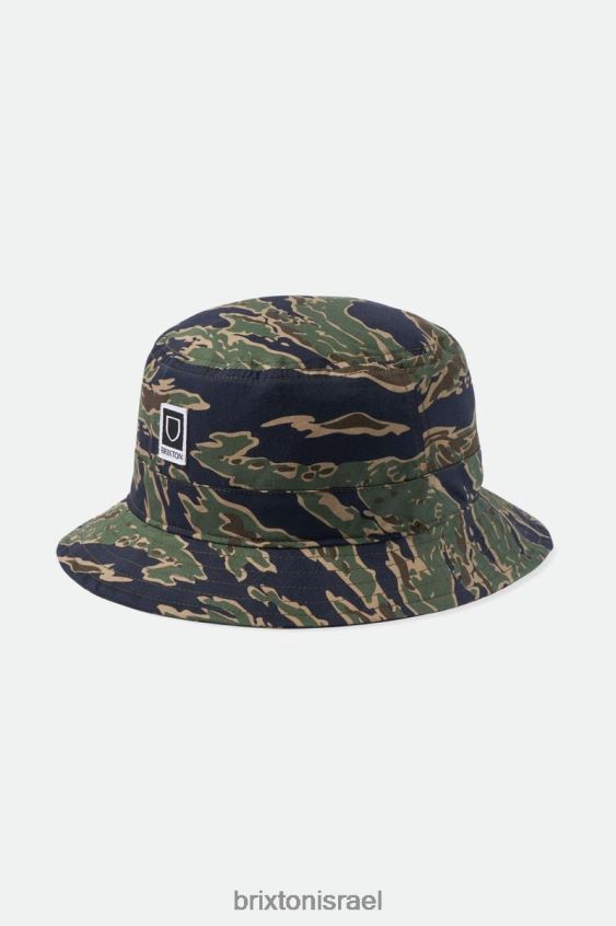 נמר קאמו אביזרים LJ8VJ311 כובע דלי שניתן לארוז בטא גברים Brixton