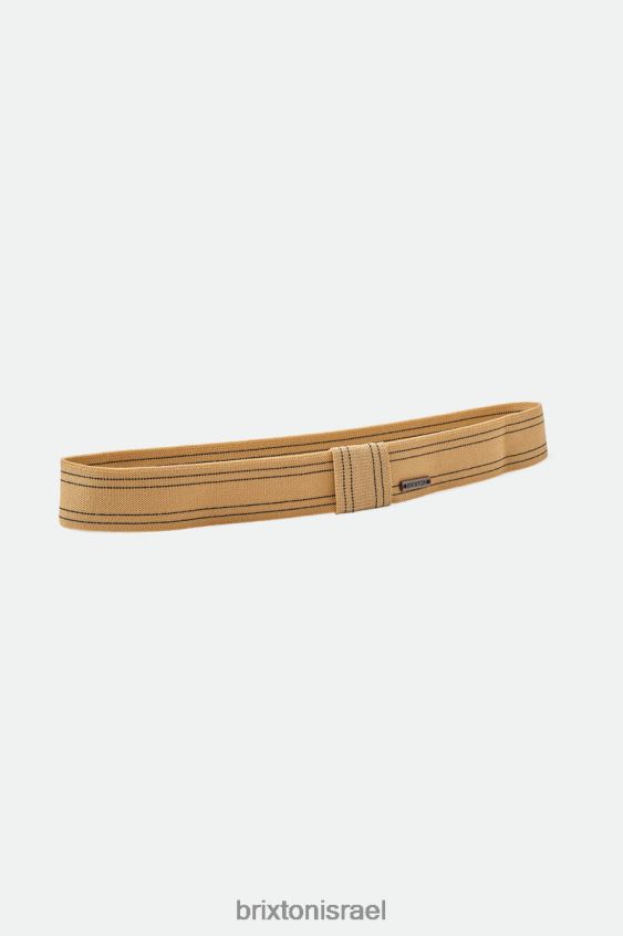 זהב/שחור אביזרים LJ8VJ356 עשה רצועת כובע מתיחה נכונה לִשְׁנֵי הַמִינִים Brixton