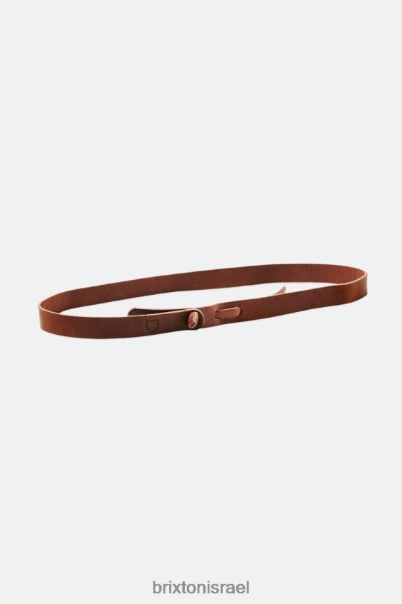 חום אביזרים LJ8VJ373 רצועת כובע מתכווננת מעור לִשְׁנֵי הַמִינִים Brixton x Artifact