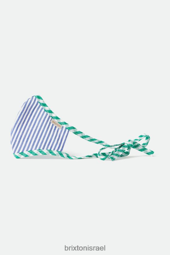 פס כחול אביזרים LJ8VJ412 מסכת פנים אנטי-מיקרוביאלית קלילה לנוער לִשְׁנֵי הַמִינִים Brixton