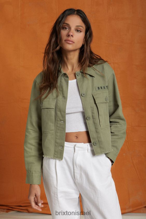 עודפי זית לבוש LJ8VJ462 חולצה פרטית נשים Brixton
