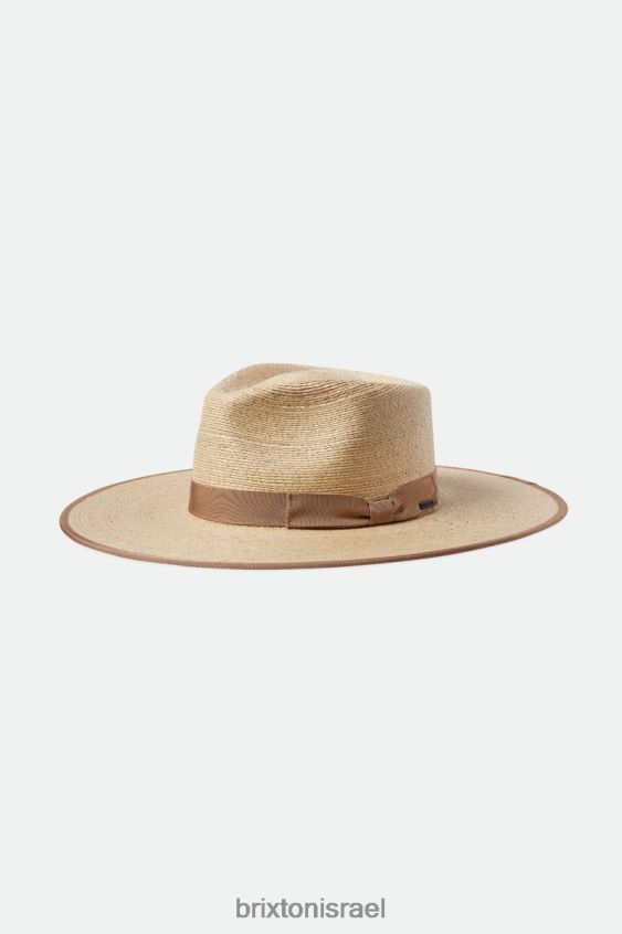 טִבעִי אביזרים LJ8VJ518 ג'ו כובע חוות קש נשים Brixton
