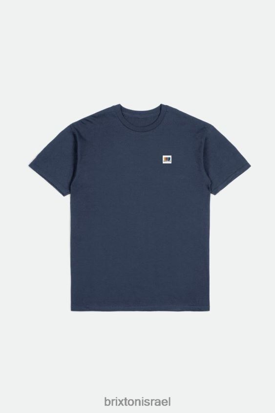 חיל הים שטוף לבוש LJ8VJ58 טי רגיל של alton s/s גברים Brixton