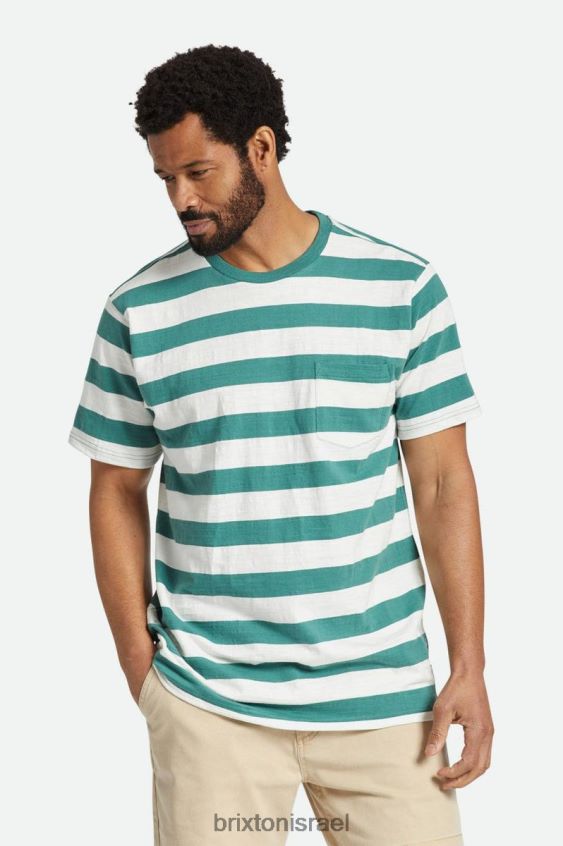 אשוחית/אוף לבן לבוש LJ8VJ69 טי כיס הילט slub s/s גברים Brixton