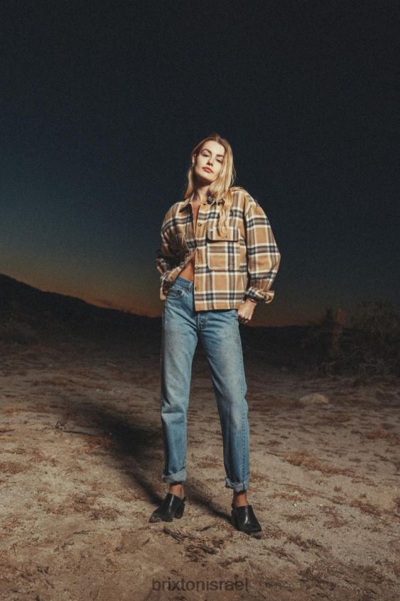 mojave לבוש LJ8VJ443 bowery l/s פלנל נשים Brixton